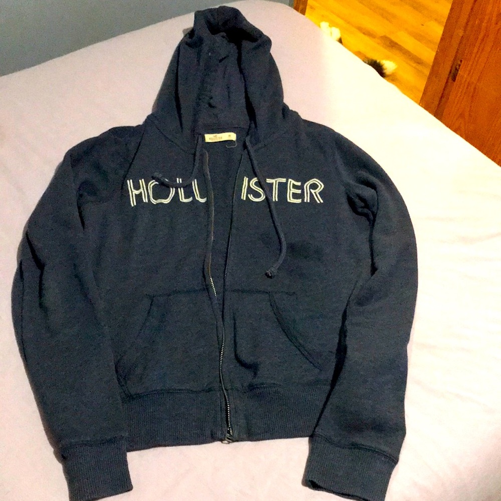Lightweight zip up jacket Hollister